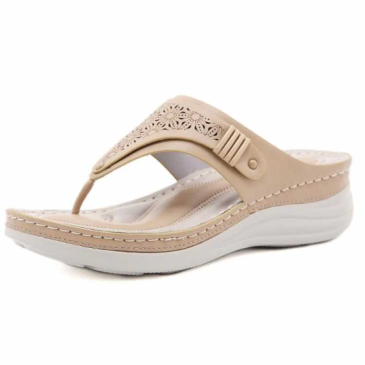 Summer Women Platform Bath Slippers Wedge Sandals Beach Slippers Calzado Mujer Women's Slippers Fashion Casual Hollow out