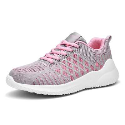 Shoes Woman Sneakers Lightweight 4 colors Platform Trainers Women Outdoor running Shoe Mesh Breathable Comfort Casual Womens