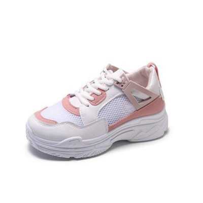 Sneakers New Autumn Women Shoes Thick Mesh Sports Shoes Female Platform Breathable Casual Mesh Shoes Zapatos Lona Muje ZBG